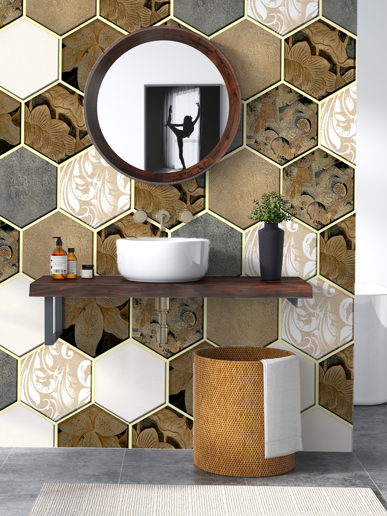 High Quality Floor Stickers Peel And Stick Manufacturer