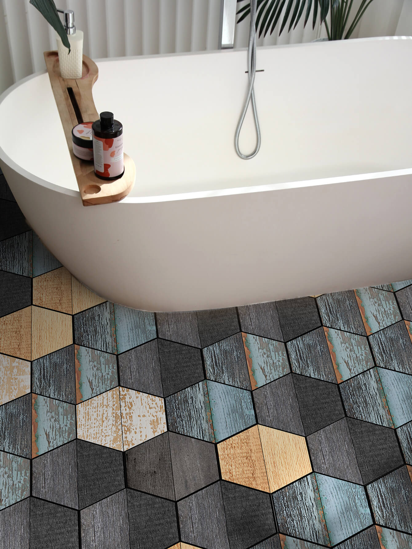 Nordic Style Self-Adhesive Floor Tile Manufacturer