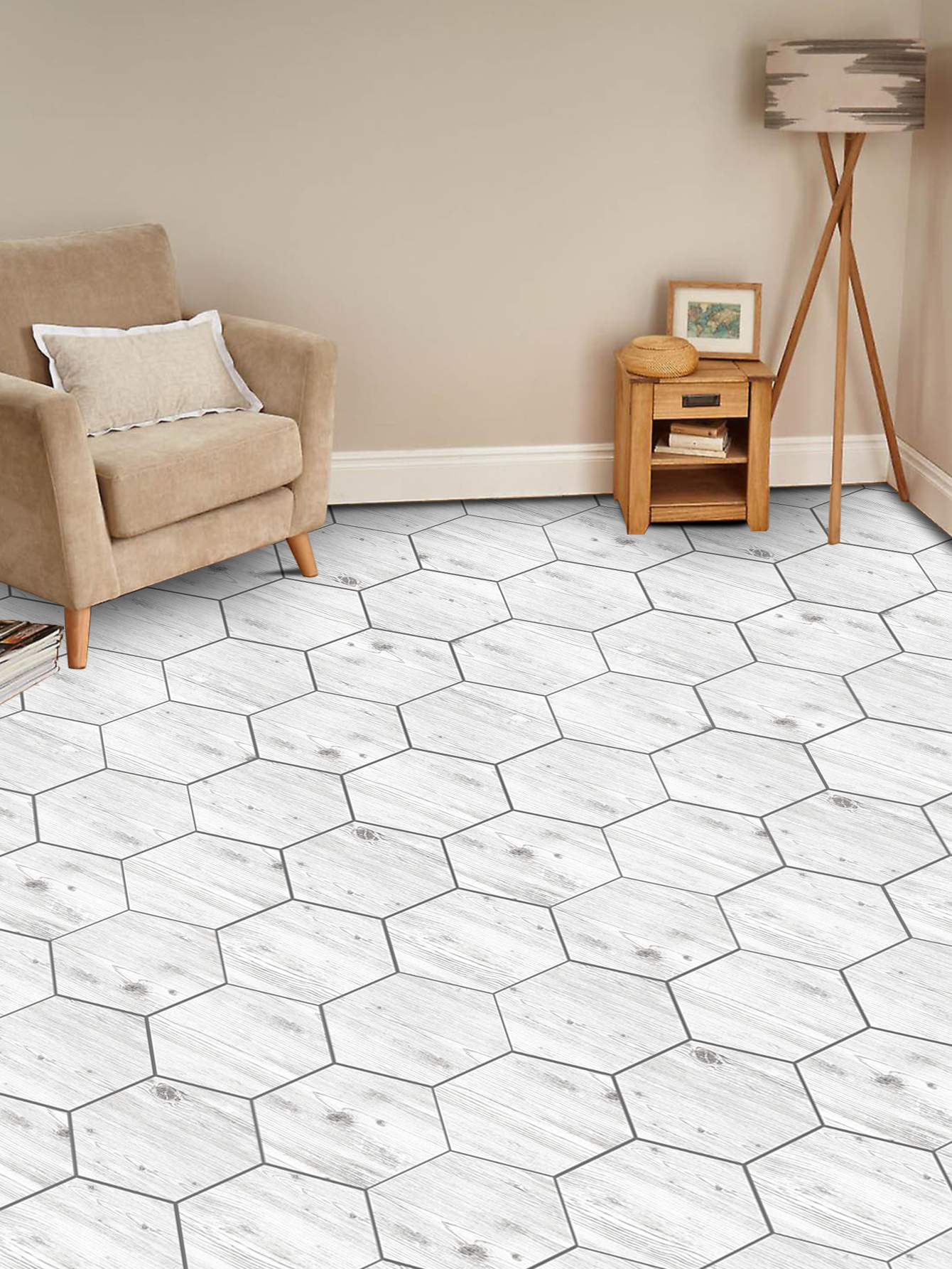 Scandinavian Peel and Stick PVC Tiles Factory