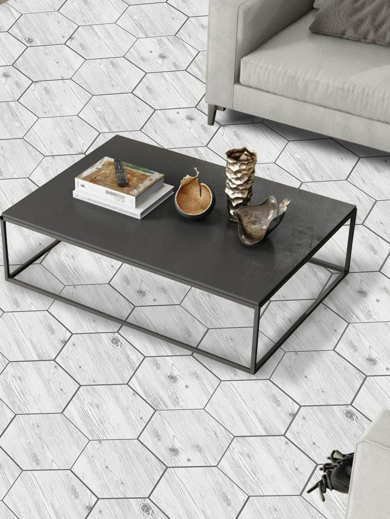 Scandinavian Peel and Stick PVC Tiles Factory