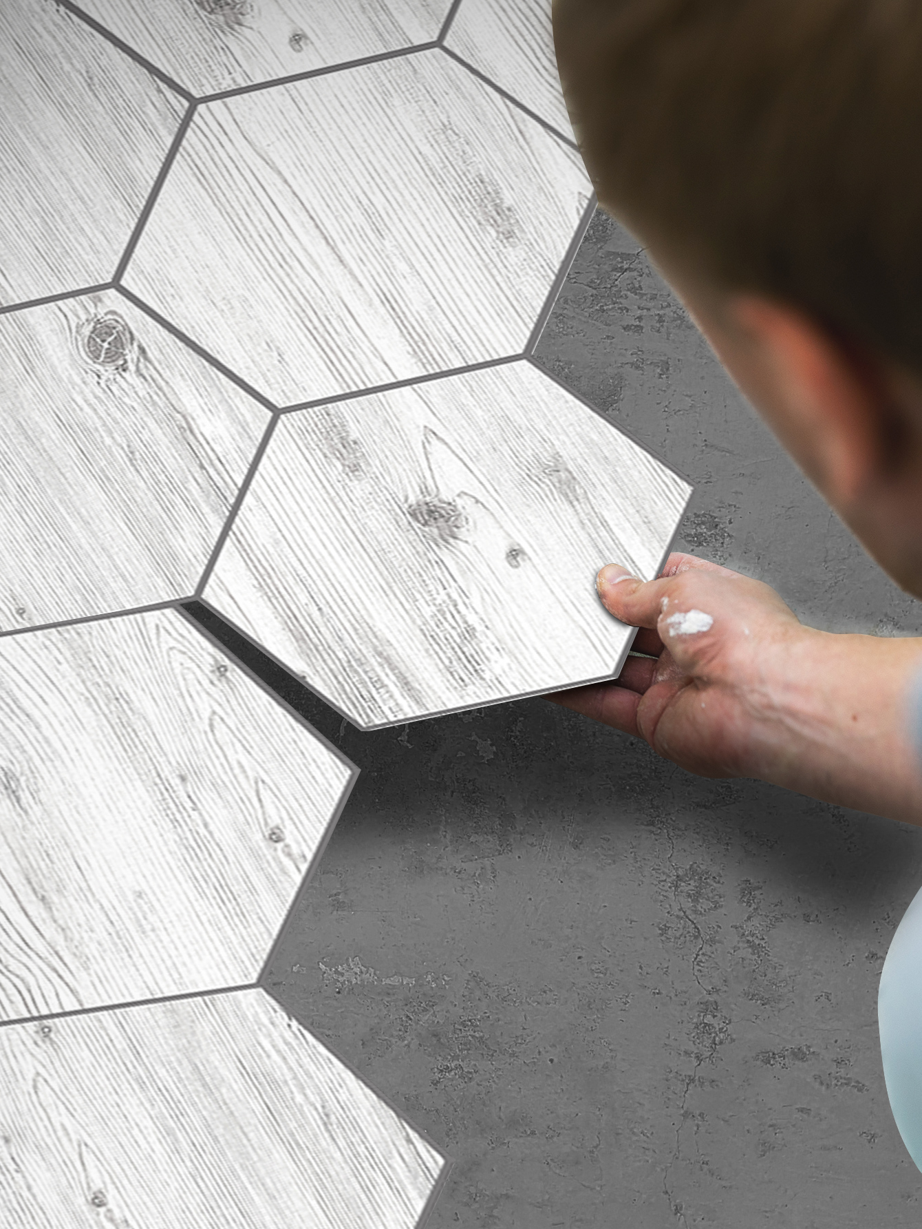 Scandinavian Peel and Stick PVC Tiles Factory