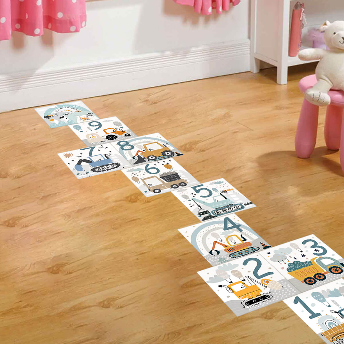 floor adhesive decals（