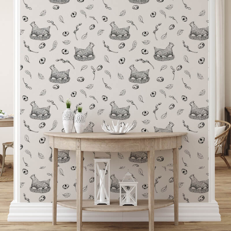 Wholesale Factory Price Farm Hen Animal Wall Decals Stickers