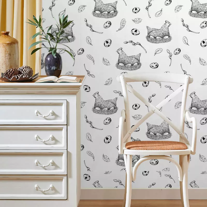 Wholesale Factory Price Farm Hen Animal Wall Decals Stickers